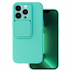 Camshield Soft Suojakuori iPhone 13 Pro:lle minttu