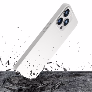 3mk Hardy Silikoninen MagCase iPhone 14 Pro Max:lle - Valkoinen