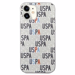 US Polo USHCP12SPCUSPA6 Logo Mania Collection suojakuori laitteelle iPhone 12 mini 5.4", valkoinen