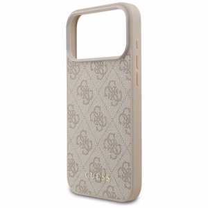Guess 4G Classic suojakuori mallille iPhone 17 Pro Max / 18 Pro Max – väri: vaaleanpunainen