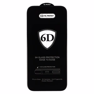 Tel Protect Full Glue 6D Tempered Glass for SAMSUNG GALAXY A24 4G/A25 5G/M34 5G BLACK