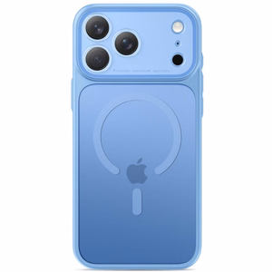 Tech-Protect MagPrime MagSafe CC suojakuori malleille iPhone 18 Pro Max / 17 Pro Max, matta vaaleansininen