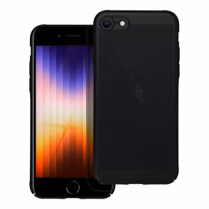 Suojakuori iPhone 7 / 8 / SE 2020 / SE 2022:lle Breezy musta