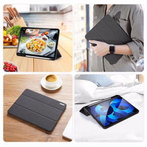 Dux Ducis Domo kotelo läpällä ja Smart Sleep -toiminnolla iPad Air 4 / 5 10.9'' - musta