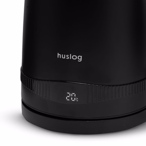 Huslog retrovedenkeitin lämpötilansäädöllä musta 1,7L 2200W