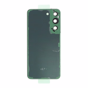 Galinis dangtelis Samsung S22 5G S901 Phantom Black (su kameros stikliuku) OEM