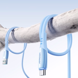 Joyroom S-A59 Vibrant Series 3A USB-A - USB-C Kaapeli 1,2m - sininen