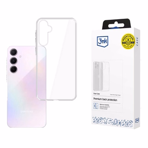3mk Clear Case Samsung Galaxy M35 5G:lle - läpinäkyvä