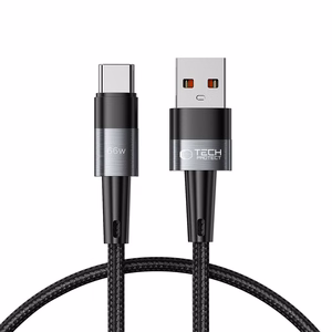 Tech-Protect UltraBoost USB-C / USB-A Kaapeli 66W 6A 0,5m - harmaa