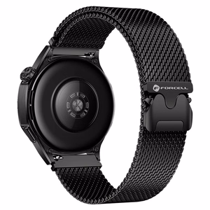 Strap to Samsung Galaxy Watch Forcell F-Design FS10 magnetic steel 22 mm black
