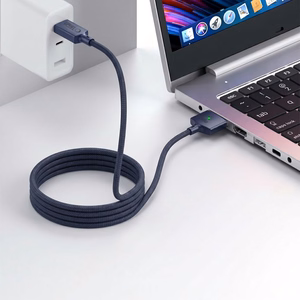 Tech-Protect MMC01 Ultraboost USB-C / USB-C MagSafe 3 140W 200cm kaapeli MacBook - laivastonsininen