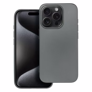 Metallinen Suojakuori iPhone 15 PRO:lle harmaa