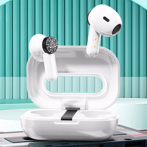 WEKOME VA06 Vanguard Series Bluetooth 5.2 TWS-nappikuulokkeet latauskotelolla, vihreät