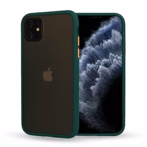 Vennus Color Button Bumper Samsung Galaxy A20S:lle vihreä