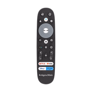 Kaukosäädin Krüger&Matz Google TV -televisiolle