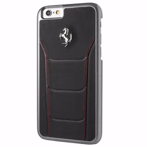 Ferrari Hardcase FESEHCP6BKR iPhone 6/6S 488 musta/punainen tikkaus
