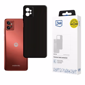 3mk Matt Case Suojakuori Motorola Moto G32 -puhelimelle - musta