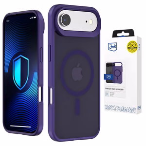 3mk Smoke MagCase -suojakuori iPhone Air -puhelimelle - violetti