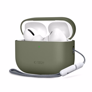 Tech-Protect Silikoninen Suojakuori AirPods Pro 3 -lle - vihreä