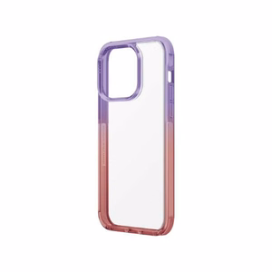 Uniq Combat Duo kotelo iPhone 14 Pro - liila ja vaaleanpunainen