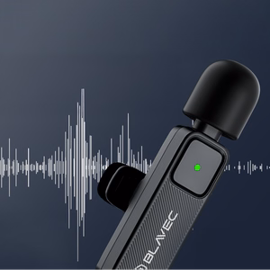 Blavec MK-01 ClipGo -nappimikrofonit, 2 kpl, USB-C (LMMK01-B) (väri: musta)