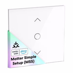 Meross MRS100MA(EU) älykäs WiFi-kaihdinkytkin (Matter)