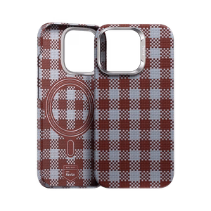 Benks Magneettinen Armor Vichy Kevlar Suojakuori (RF66) iPhone 16 Pro Max:lle punainen