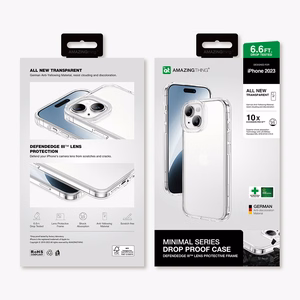 Amazing Thing Minimal Case 6.6FT IP156.7MINCL for Iphone 15 Plus transparent