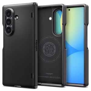 Spigen Slim Armor Pro MagSafe -suojakuori mallille Samsung Galaxy Z Fold 8 Ultra – musta