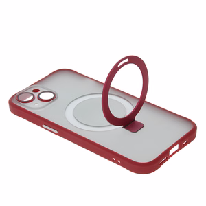 Mag Ring suojakuori iPhone 14 6,1', punainen
