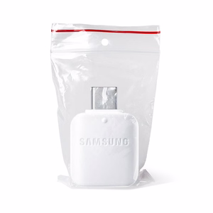 Samsung EE-UN930 USB-A to USB-C OTG Adapter (Bulk - Replacement Packaging) - White