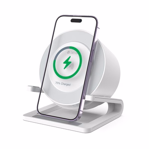 Devia Bluetooth-kaiutin IM-3 langattomalla laturilla 15W ja valolla valkoinen