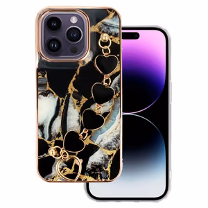 Trend Suojakuori iPhone 14 Plus:lle - design 1 - musta