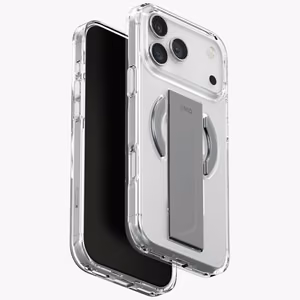 Uniq Heldro Air Suojakuori iPhone 17 Pro Max:lle Magclick Charging - läpinäkyvä