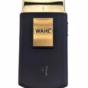 Wahl Travel Gold Edition 07057-016 – matkakäyttöinen teräverkkoparranajokone, kullanvärinen