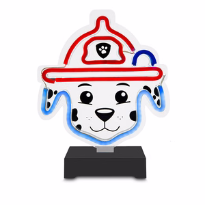 Neon LED jalustalla Paw Patrol - Marshall OW-120646