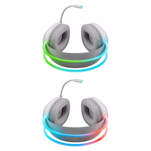 Defender Eclipse RGB -kuulokkeet valkoiset