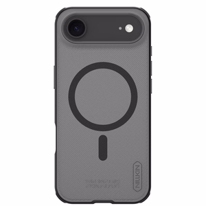 Nillkin Super Frosted Shield Pro MagSafe-yhteensopiva suojakuori iPhone 17 Air:lle - läpinäkyvä musta