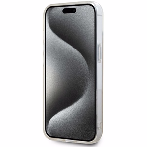 DKNY IML Mono & Stripe MagSafe case for iPhone 15 / 14 / 13 - pink