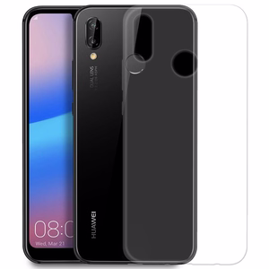 Puro Clear Cover suojakuori laitteelle Huawei P20 Lite (2018) 5.8", läpinäkyvä