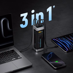 Powerbank Cuktech CUK00P23GLBK 210W 25000mAh Power Bank 2 x USB-C 1 x USB-A - Black