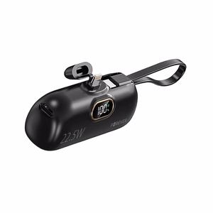 Forever mini Varavirtalahde MTB-100 22,5W 5000 mAh Lightning musta