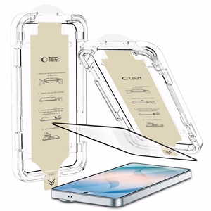 Tech-Protect Quick Set AR+ Anti-Reflective Glass for Samsung Galaxy S26+ - Black