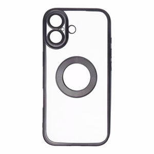 Glam Suojakuori iPhone 17:lle musta