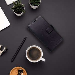 MEZZO kirjakotelo SAMSUNG A26 5G:lle nalle musta