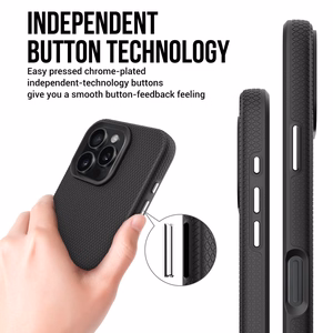 Perfectionists Triangle Mag suojakuori iPhone 16 Pro Max musta