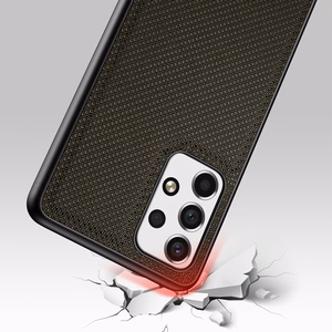 Dux Ducis Fino kotelo on valmistettu nylon materiaalista Samsung Galaxy A73 vihreä