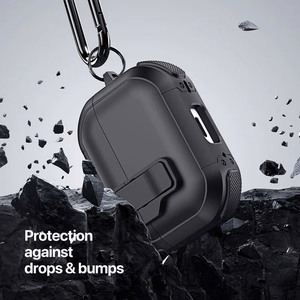 DUX DUCIS PECP - TPU+PC suojakotelo AirPods 4 musta