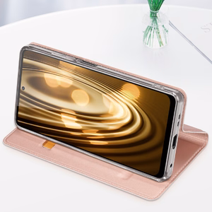 Dux Ducis Skin Pro Suojakuori Xiaomi Redmi Note 12:lle läppäkansi kortti Lompakko jalusta sininen