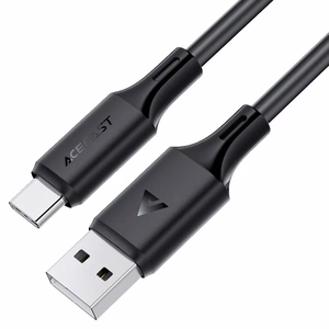 Acefast C17-04 USB-kaapeli USB-A - USB-C 1,2 m musta